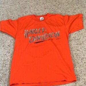 Harley Davidson vintage jerzee label 1987 RKS